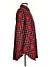 Top It Off Plaid Red Long Sleeve Blouse Size L - photo 4