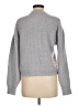 525 America Solid Gray Turtleneck Sweater Size M - photo 2