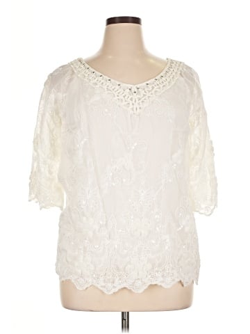 Simply Couture 3/4 Sleeve Blouse (view 1)