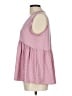 Pulse Polka Dots Pink Sleeveless Top Size L - photo 5