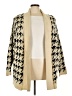 Assorted Brands 100% Acrylic Houndstooth Ivory Cardigan Size XXL - photo 1