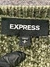 Express 100% Polyester Tweed Green Pullover Sweater Size S - photo 7
