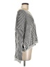 Shein 100% Acrylic Stripes White Pullover Sweater Size 6 - photo 4