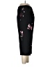 Larry Levine 100% Polyester Floral Black Casual Pants Size 6 (petite) - photo 5