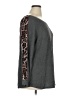 Brittany Black Gray Long Sleeve Top Size 1X - photo 4