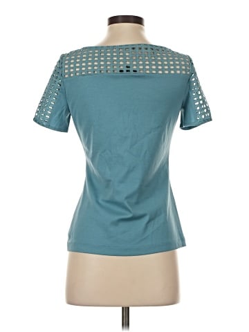 Lafayette 148 New York Short Sleeve Top (view 2)