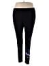 Assorted Brands Graphic Black Active Pants Size 22 - 24 - photo 1