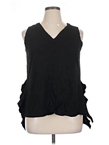 Amaryllis Sleeveless T-Shirt (view 1)