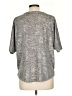Unbranded Gray Silver Short Sleeve Top Size L (estimated) - photo 2