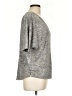 Unbranded Gray Silver Short Sleeve Top Size L (estimated) - photo 4