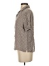 Thrills Houndstooth Brown Short Sleeve Blouse Size XS - photo 5