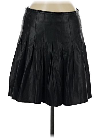 Lavand. Faux Leather Skirt (view 1)