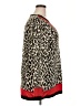 Assorted Brands Animal Print Red Pullover Sweater Size 2X - photo 4