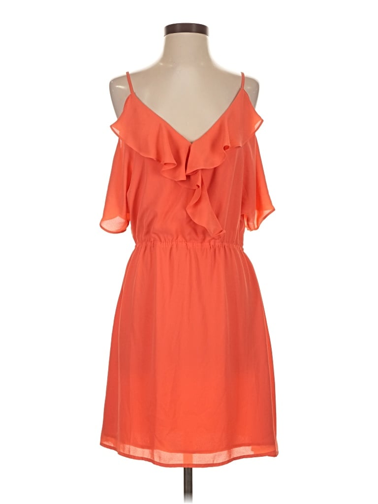 Pre-owned Charles Henry Casual Dress In Orange