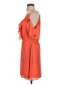 Charles Henry 100% Polyester Orange Casual Dress Size S - photo 5