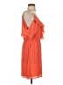 Charles Henry 100% Polyester Orange Casual Dress Size S - photo 4