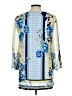 JM Collection Blue 3/4 Sleeve Blouse Size L - photo 2
