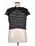 Jessica Simpson Black Short Sleeve Top Size 1X - photo 2