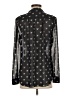 Ann Taylor 100% Polyester Black Long Sleeve Blouse Size S - photo 2