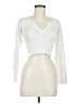 Out From Under Ivory Long Sleeve Top Size M - photo 1