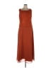 Unbranded Brown Orange Cocktail Dress Size Lg - photo 1