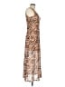 Louna Animal Print Brown Casual Dress Size M - photo 4