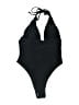 Assorted Brands Solid Black One Piece Swimsuit Size S - photo 1