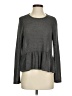 Kimchi Blue Gray Long Sleeve Top Size S - photo 1