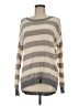 Michael Stars Stripes Gray Wool Pullover Sweater Size Med - Lg - photo 1