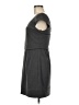 BCBGMAXAZRIA Solid Gray Casual Dress Size 8 - photo 5