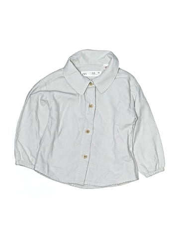 Zara Long Sleeve Button-Down Shirt (view 1)