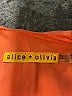 Alice + Olivia Orange Blouse Size M - photo 7