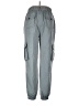 Unbranded 100% Polyester Gray Cargo Pants Size L - photo 2