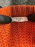 Elodie 100% Acrylic Solid Orange Pullover Sweater Size S - photo 7