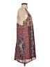 Crystal Sky 100% Polyester Paisley Red Casual Dress Size S - photo 4