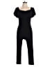 Fashion Nova Solid Black Jumpsuit Size L - photo 1