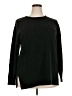 Karen Scott 100% Acrylic Stars Black Pullover Sweater Size 2X - photo 1