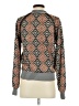 Saltwater LUXE 100% Rayon Print Brown Jacket Size XS - photo 2