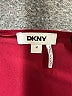DKNY 100% Polyester Burgundy Short Sleeve Blouse Size M - photo 7