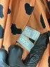 ASOS 100% Polyester Animal Print Orange Long Sleeve Blouse Size 10 - photo 7