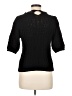 Zara Black 3/4 Sleeve Top Size M - photo 2