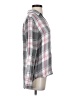 Woolrich 100% Rayon Plaid Gray Long Sleeve Button-Down Shirt Size S - photo 4