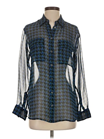 Equipment Long Sleeve Blouse (view 1)
