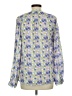 attr@ttivo 100% Viscose Blue Long Sleeve Blouse Size M - photo 2