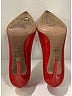 Prada Red Patent Leather Pointed Toe Pumps Size EU 39 - photo 9