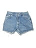 Lee 100% Cotton Blue Denim Shorts Size 15 - photo 1