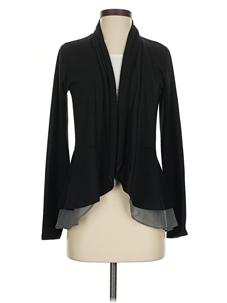 Pre-owned Logo Lounge Cardigan Sweater In Black