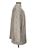 Alex Evenings Metallic Silver Long Sleeve Blouse Size 2 (estimated) - photo 4
