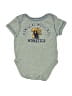 Team Athletics Gray Short Sleeve Onesie Size 0-3 mo - photo 1