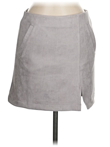 Fashion on Earth Faux Leather Skirt (view 1)